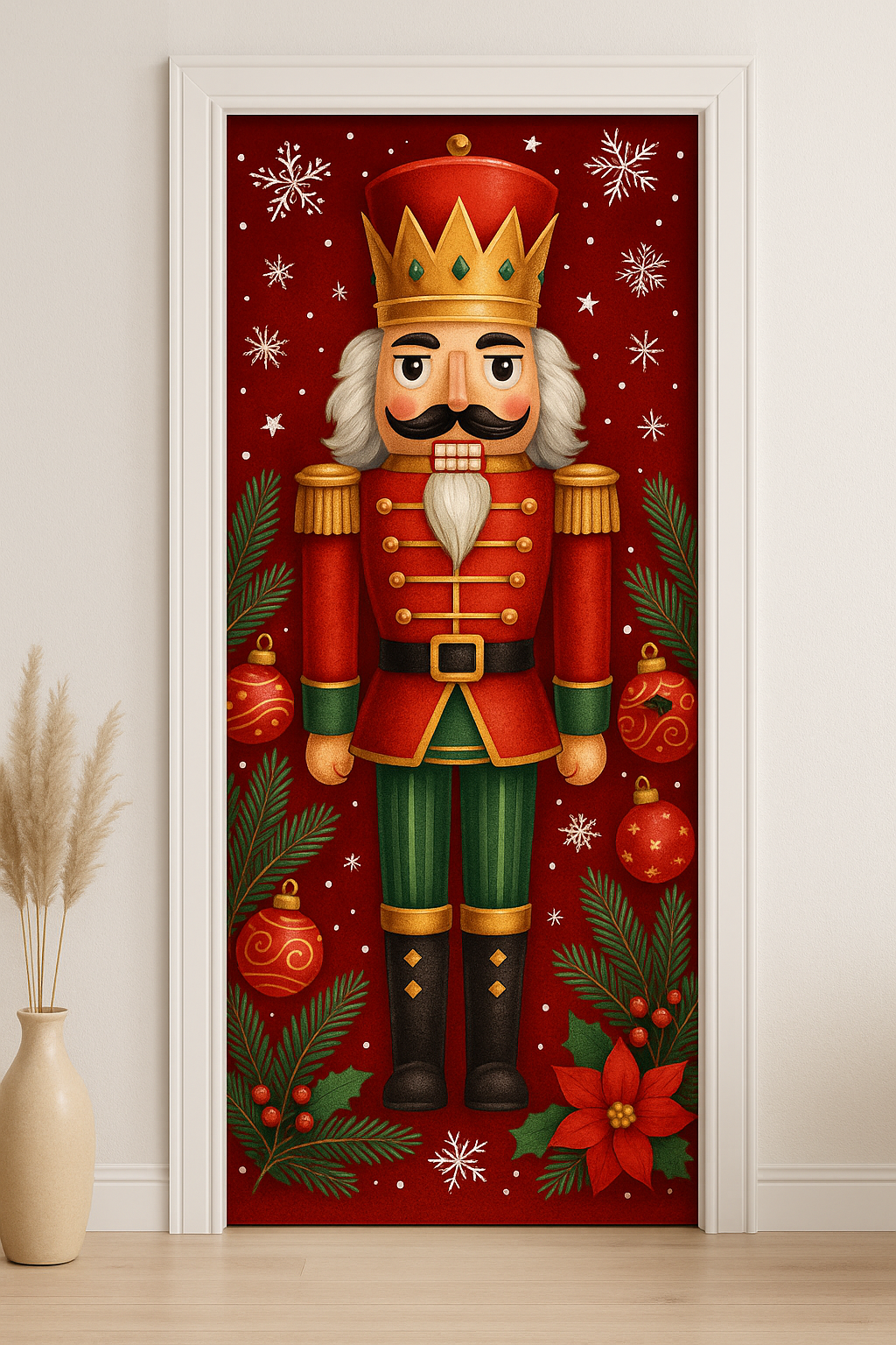 Funda Decorativa Navideña para Puerta