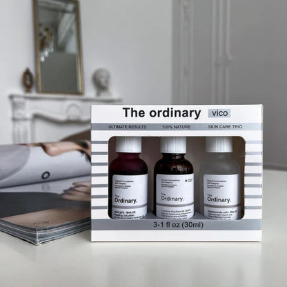 The Ordinary Glow Set – Rutina facial completa x3