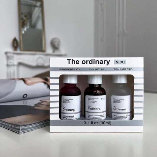 The Ordinary Glow Set – Rutina facial completa x3