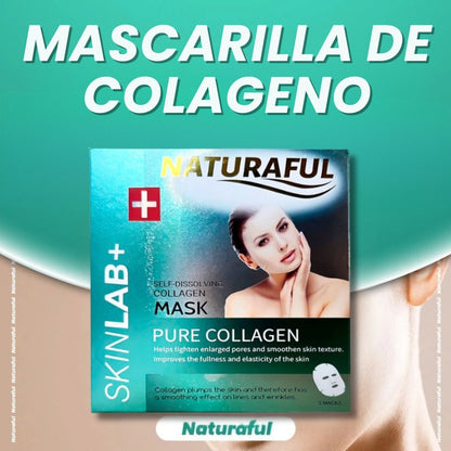 Mascarilla Facial Autodisolvente con Colageno Naturalful