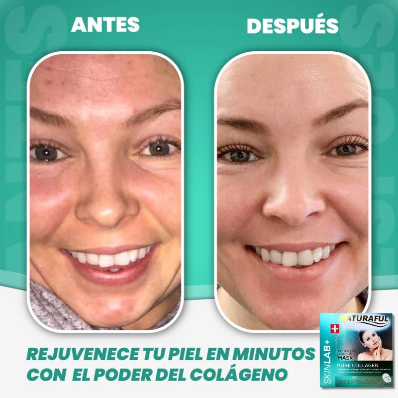 Mascarilla Facial Autodisolvente con Colageno Naturalful