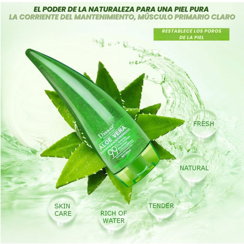 Gel Aloe Vera 99% , Aloe Vera Hidratante Anti Acné