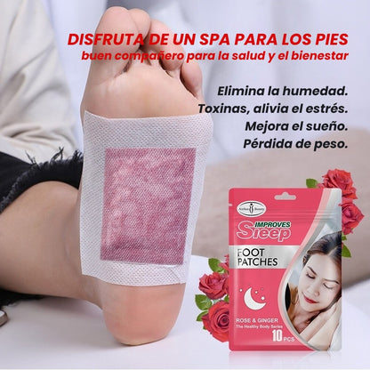 Parches para Pies – Dormí Mejor y Desintoxicá tu Cuerpo