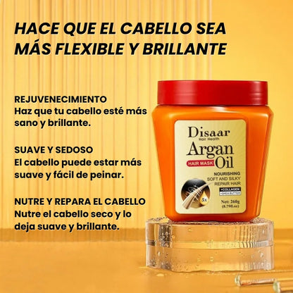 Disaar - Mascarilla Para Cabello Nutrición Aceite De Argán