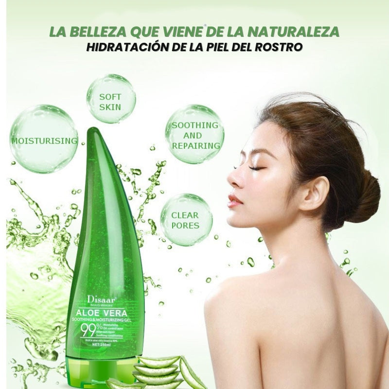 Gel Aloe Vera 99% , Aloe Vera Hidratante Anti Acné