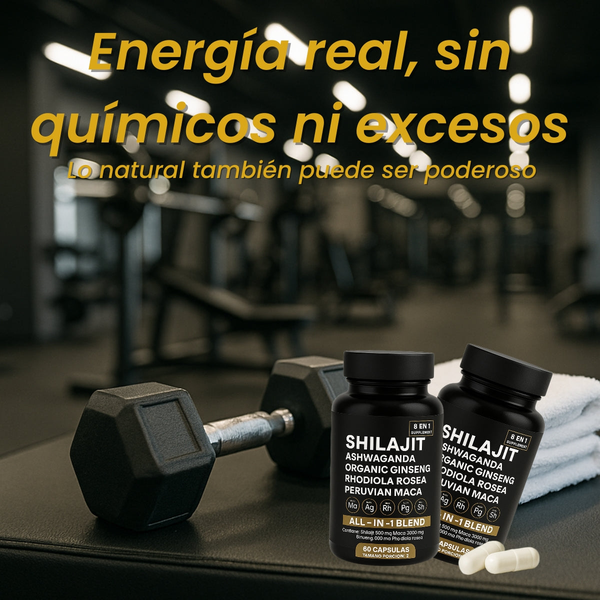 Shilajit Ashwagandha - Recarga tu vida con energía pura