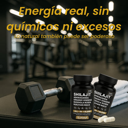 Shilajit Ashwagandha - Recarga tu vida con energía pura