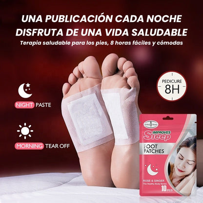 Parches para Pies – Dormí Mejor y Desintoxicá tu Cuerpo