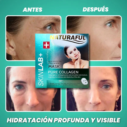 Mascarilla Facial Autodisolvente con Colageno Naturalful