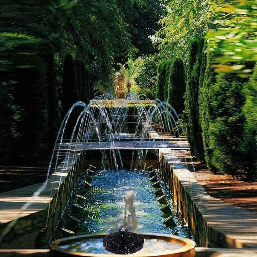 Fuente Solar -  Decora tu Jardín con Energía Limpia