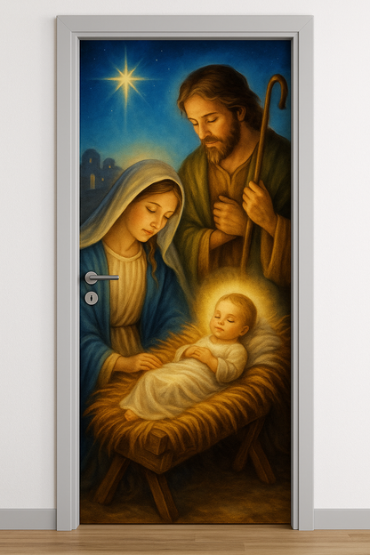 Funda Decorativa Navideña para Puerta