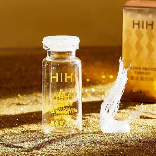 HIH – Hilo de colágeno y proteína dorada facial