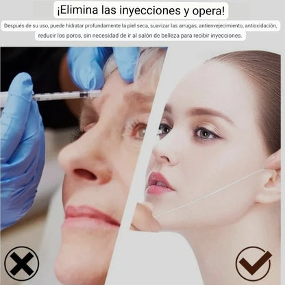 HIH – Hilo de colágeno y proteína dorada facial