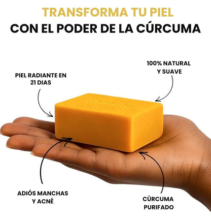 Jabón Cúrcuma - La solución natural contra las manchas