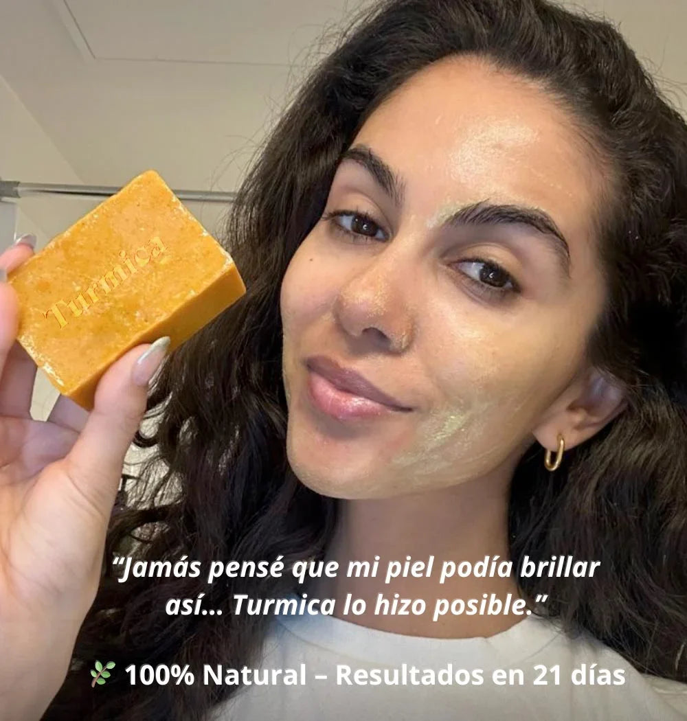 Jabón Cúrcuma - La solución natural contra las manchas