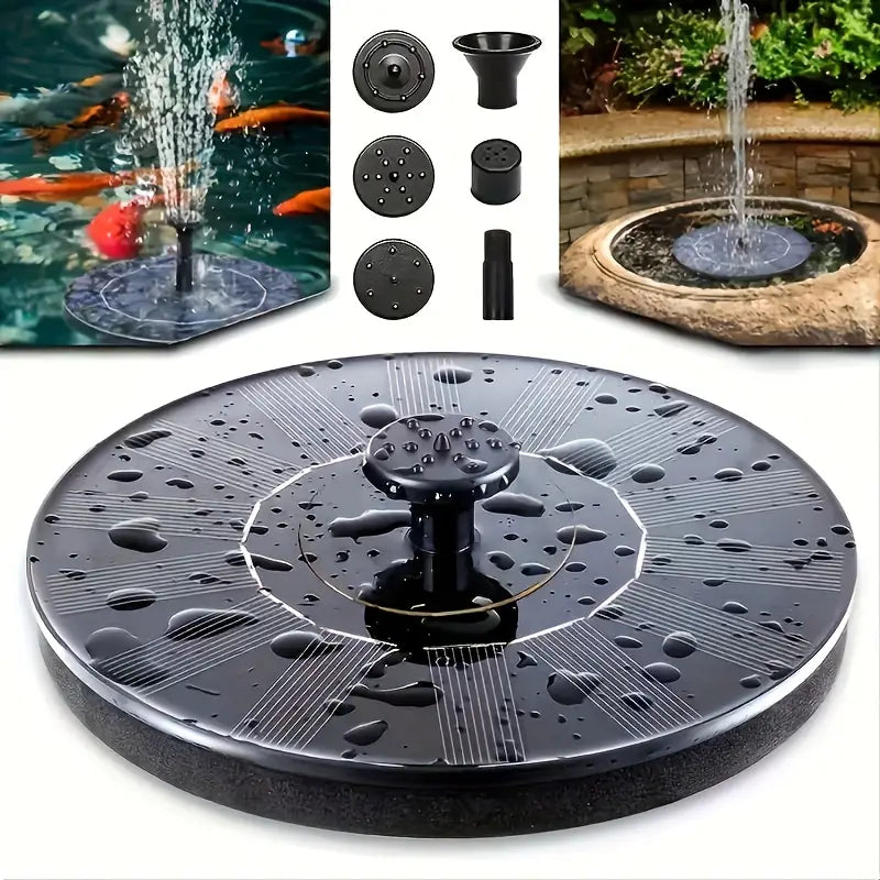 Fuente Solar -  Decora tu Jardín con Energía Limpia